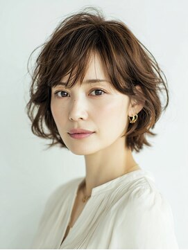 ビフィーノ リルネ(Bifino Rilune) 40代・５０代やわらか丸みの大人ショート