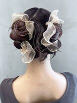 シオン(shion)&nbsp;ミディアム大人ガーリーおくれ毛前髪カット_ba575293