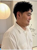 メンズカット/スパイキーショート