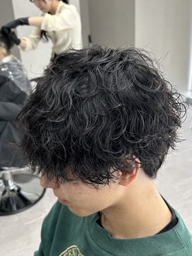 グロップ 町田(GLOP) 大人かっこいいメンズ波巻きパーマ