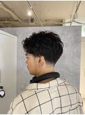 アップバングショート