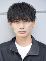 エイド 本店(aid)&nbsp;メンズ無造作マッシュショート縦落ちパーマソフトツイスト