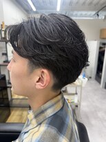 ナム 我孫子(NAM)&nbsp;フェザーパーマ／ニュアンスパーマ／韓国マッシュ／我孫子/men's