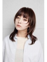 ピークアブー アヴェダ 池袋東武(PEEK-A-BOO AVEDA)&nbsp;ミディアムレイヤースタイル西村澪奈