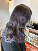 アミリー ひたち野うしく店(Amily)&nbsp;ハイライトバレイヤージュダブルカラーケアブリーチ20代30代