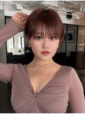ショートショートボブショートヘア大人ショート耳掛けショート