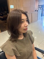 カノエ 防府田島店(canoe)&nbsp;レイヤーカット/アッシュベージュ