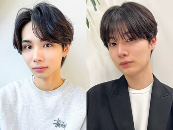 ヴァルド バイ ブイシー 奈良 新大宮(VARDO by VC)の写真/【再現性◎】髪質やクセを活かした再現性の高いカットでキレイなシルエットをキープ。朝のセットが楽に♪