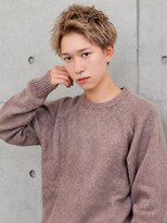 ニューヨークニューヨーク メン 阪急高槻店(NYNY MEN)&nbsp;アップバング/ミルクティーベージュ/スパイキーショート