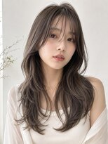 シンク オモテサンドウ(sync omotesando)&nbsp;アッシュグレージュ/グレージュカラー/レイヤーカット/髪質改善