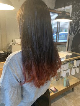 アンドライフ 市原店(AND LIFE) 裾カラー×オレンジ