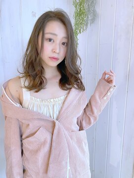 ネクストハラジュク(NEXT HARAJUKU) 【NEXT原宿】ヌーディーベージュの透明感カラー