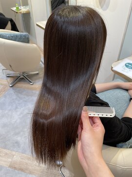 アンド ラ ブランシュ(&.La Blanche) 大宮東口/髪質改善/ヘッドスパ専門店 ナチュラルブラウン