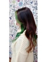 ユアーズ 四街道店(HAIR&NAIL YOURS)&nbsp;フェイスフレーミングカラーうるツヤ髪ゆるふわ巻きロング大人