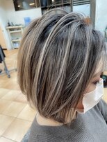 ヘアー デザイナーズ クルー ドルフィン(HAIR DESIGNERS CREW dolphin) contrast highlight