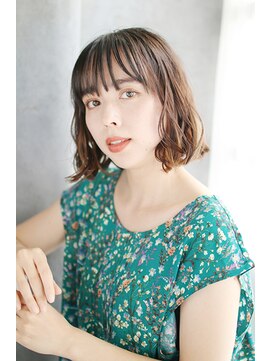 ミラー プラス エヌ(MIRROR+n) 20代30代40代　若見え叶えるシースルーバング【宝塚】＃736