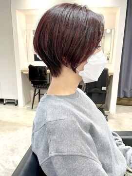 レトン 銀座(leton) センターパート/ハンサムショート/前下がりショート[銀座]