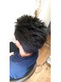 レイルヘアーデザイン(reil HAIR DESIGN)&nbsp;スパイキーヘアをマット系のワックスで自然な雰囲気に