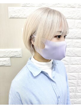 ミウミウヘア(miu miu hair) White Blond☆