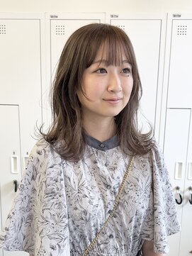 クリアーオブヘアー 池下店(clear OF HAIR) 透明感ベージュカラー