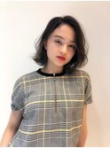 【湯田】フェミニンくびれボブ