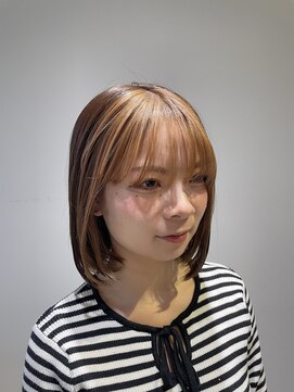 サラ ビューティー サイト 古賀店(SARA Beauty Sight) フェイスフレーミング/オレンジベージュ/暖色カラー