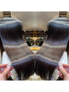 アース 飯能店(EARTH) ブルーブラック/髪質改善/縮毛矯正/髪質改善縮毛矯正/飯能