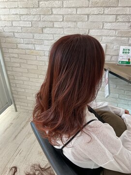 ヘアースタジオココルッチ(hair studio CoCo-Rucchi) ブラウンレッド