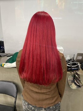 レコ 渋谷(LECO) レッドのハイトーンカラー