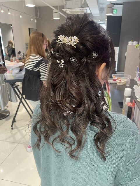 結婚式ヘアアレンジ