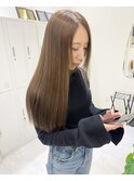 くびレイヤーエモージュ前髪パーマ【Zina北千住ミルディス通り】