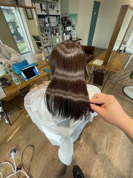 アオトーキョー 二子玉川(ao.tokyo) メテオ髪質改善ストレート/20代30代40代50代