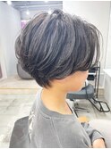 抜け感ショートボブ/30代40代/キレイ系女子