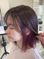 グランデュール 焼津店(GRANDEUR)&nbsp;イヤリングカラー インナーカラー インナーカラーピンク