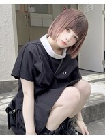 リアイス(Re:ICE)&nbsp;ピンクブラウンミニボブ