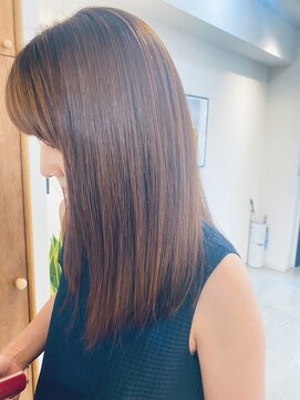 コニー アンド リリー(conne&riri) 【お客様スタイル】ハイトーン×ライムベージュ