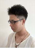 ツーブロなしベリーショート