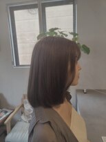 リーシュ(LEASH)&nbsp;foggy color×レイヤーボブ