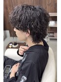 【Velis】マッシュウルフのツイストスパイラルパーマ♪