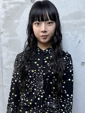 リル(Lilu) Lilu 2024.11 大人かわいい黒髪パーマ☆ 北村しずく