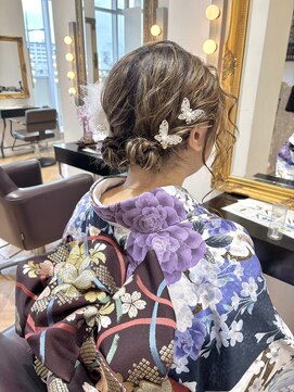 コワファースト  させぼ五番街店(COIFF1RST) twinおだんご hair