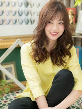 カバーヘア ブリス 志木南口駅前店(COVER HAIR bliss) 外国人風小顔抜け感外ハネバレイヤージュc6志木20代30代40代