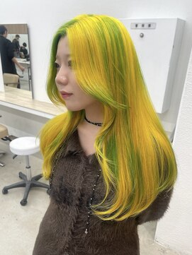 ニュート(Neut ) デザインカラー/ハイトーン名古屋/ブリーチ/個性派