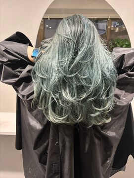 ミミー(mimiiy) バレイヤージュ/レイヤーカット