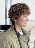 ショートパーマ/ハンサムショート