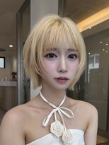 アンバー 池袋(amber)&nbsp;顎ライン軽いレイヤーボブ