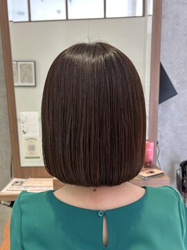 リコ ヘアアンドリラクゼーション(LICO HAIR&RELAXATION) くせ毛でもおさまりのよいボブ