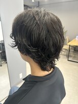 メンズ リコ(MEN'S RICO)&nbsp;ミディアムパーマウルフカットツイスパスパイラルパーマ【大和】