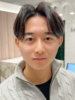 ヨリ サッポロ 札幌大通(yori SAPPORO) ニュアンスパーマ/センターパート/韓国マッシュ/ダークアッシュ