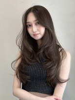 アンカーバイナチュラル(anchor by natural)&nbsp;韓国風/レイヤー/前髪カット/オリーブ/透明感/ハッシュカット